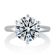 A.JAFFE CLASSIC 3.0CT 6 PRONG SOLITAIRE ENGAGEMENT RING