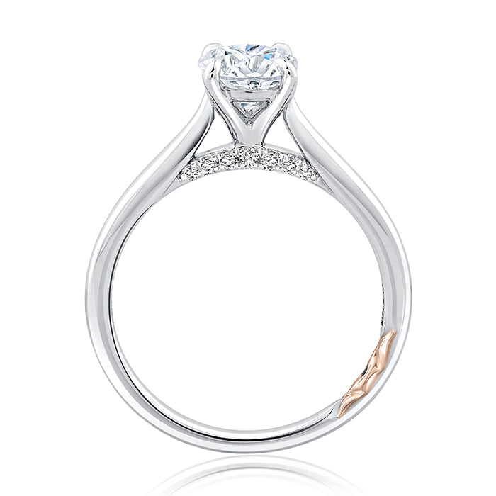 A. JAFFE SOLITAIRE ENGAGEMENT RING