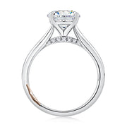 A. JAFFE CLASSIC COLLECTION 2.0CT OVAL SOLITAIRE