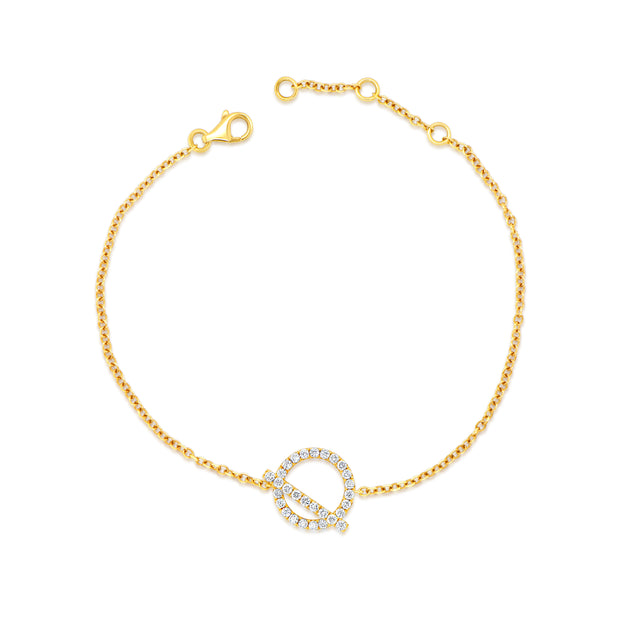 Uneek Gatsby Collection Charm Bracelet