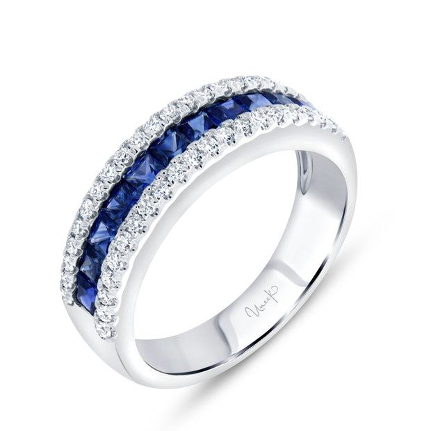 Uneek Precious Collection Blue Sapphire Fashion Ring