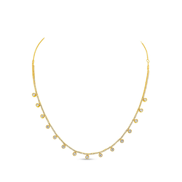 Uneek Cascade Collection Necklace