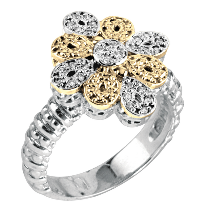 Vahan Floral Diamond Ring