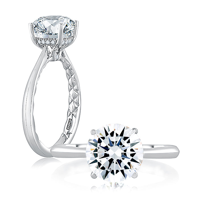 A. JAFFE SOLITAIRE ENGAGMENT RING