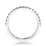 A. JAFFE Empire Legacy Diamond Halfway Band