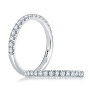 A. JAFFE Empire Legacy Diamond Halfway Band