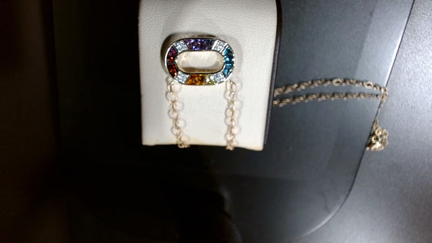 Colored Stone Necklace