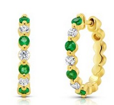 Colored Stone Earring