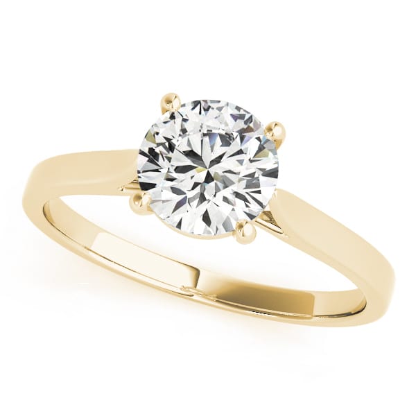 14K yellow gold Diamond Engagement Ring